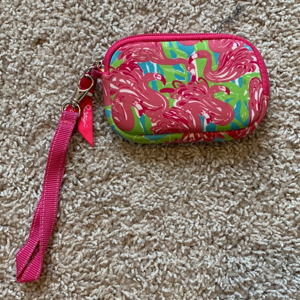Lilly Pulitzer neoprene wristlet